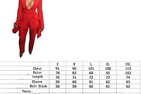 Two Piece Outfit for Women Long Sleeve Peplum Ruffle Blazer Bodycon Long Pants Set Clubwear S-2XL