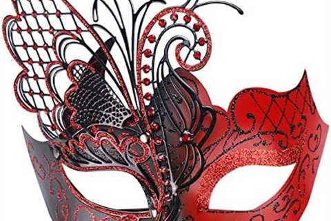 Mysterious Venetian Butterfly Lady Masquerade Halloween Party Mask Evening Prom Ball Mask Bar..