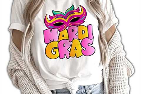 Mardi Gras Funny Mask Shirt, Saints Shirt, Fat Tuesday Shirt, Flower de luce Shirt, Louisiana Shirt,..