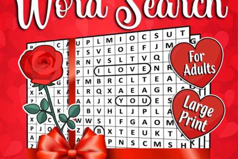 Valentine’s Day Word Search for Adults: Large Print Valentine’s Day Word Search Puzzles for Adult | ..