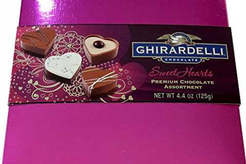 Ghirardelli Sweethearts for my Valentine Chocolates, 4.4-Ounce Gift Box