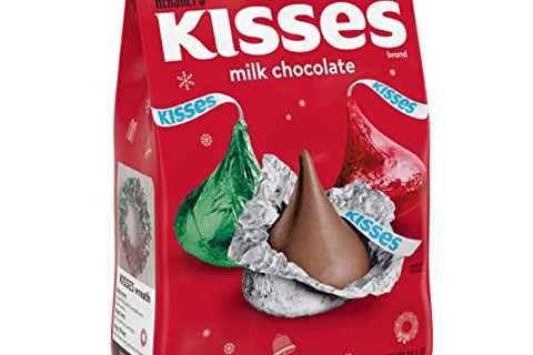 HERSHEY’S KISSES Milk Chocolate Candy 34.1 oz Bulk Bag