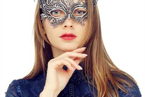 Masquerade Mask for Women Venetian Lace Eye Mask For Party Prom Ball Costume Mardi Gras