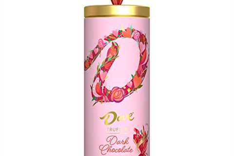 Dove Silky Smooth Dark Chocolate Truffles Tube, 6 oz