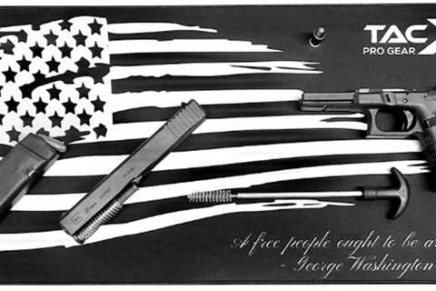 50% Discount: Patriotic Gun Cleaning Mat - Insight Hiking