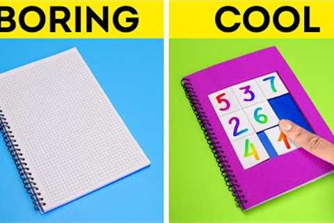 TOO COOL FOR SCHOOL! AWESOME SCHOOL CRAFTS YOU WILL LOVE