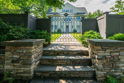 Grand Norwood Home Receives a Landscape Makeover