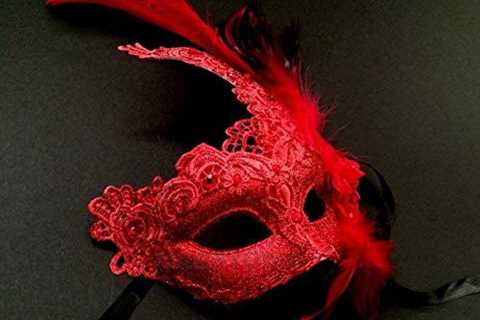 MasqStudio Brocade Lace Masquerade Ball Mask Burlesque Mardi Gras Birthday Prom Wedding Party