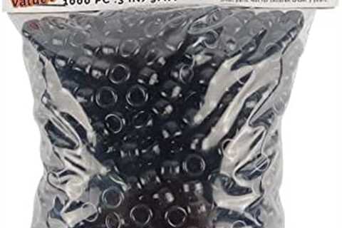 MAHITOI 1000-PC Opaque Black Pony Beads Bag, Great Craft Projects for All Ages, Craft Projects of..