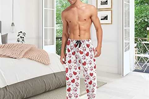 Sailboat Anchor Pajama Pants Mens Lounge Pants Super Soft Men Pajama Bottoms with Drawstring &..