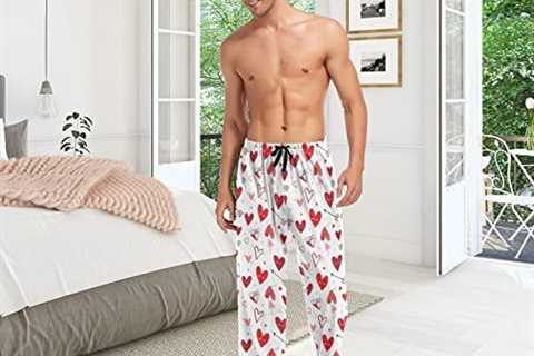 Hummingbirds Spring Pajama Pants Mens Lounge Pants Casual Men Pajama Bottoms with Drawstring &..