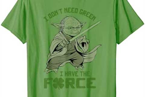 Star Wars Yoda Don’t Need Green St. Patrick’s Day T-Shirt