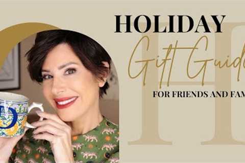 My TOP 10 Holiday GIFT GUIDE! 🎁 | Friends & Family | Dominique Sachse