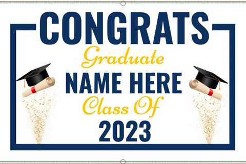 Graduation Banner 2023!