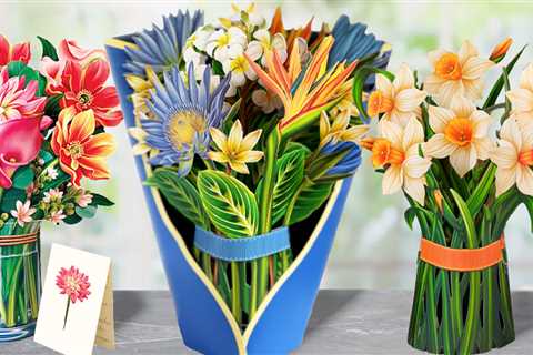 Freshcut Paper Flower Arrangement Pop-Up Cards Only $12.95 on Amazon | Perfect for Valentine’s Day!