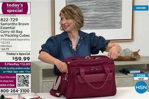 HSN | Samantha Brown Luggage Collection 02.28.2023 - 03 AM