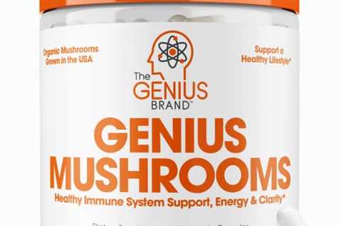 Genius Mushroom â Lions Mane, Cordyceps and Reishi â Immune System Booster  Nootropic Brain..