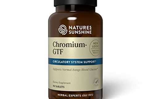 Nature's Sunshine Chromium GTF 300MCG, 90 Tablets