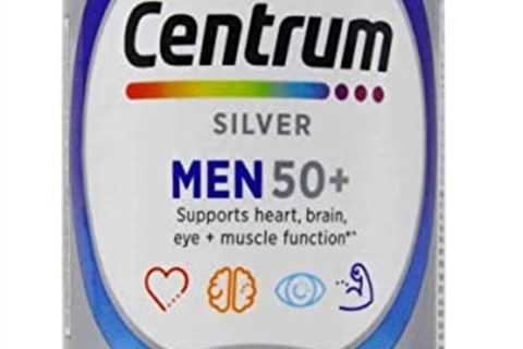 Centrum Silver Men Multivitamin/Multimineral Supplement Tablet, Age 50+ (275 Count)