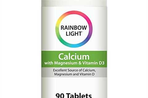 Rainbow Light - Food-Based Calcium - Calcium, Magnesium, and Vitamin D Multivitamin Supplement;..