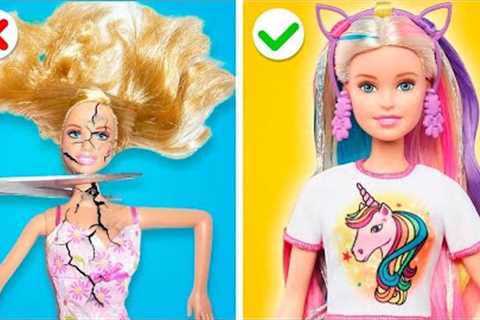 If Barbie Was A Person *Barbie Doll Makeover* | Cool Hacks and Gadgets by Gotcha! Hacks