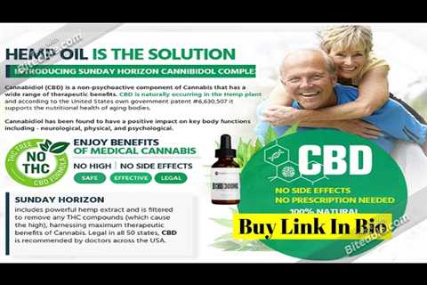 Sunday Horizon CBD Oil: Sunday Horizon CBD Oil Reviews #1 Pain Relief CBD!