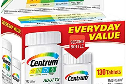 Centrum Adult Multivitamin/Multimineral Supplement with Antioxidants, Zinc and B Vitamins - 100+30..