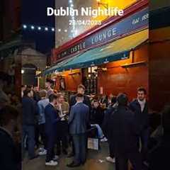 Dublin is buzzing tonight #ireland #irish #dublin #2023 #nightlife #irishpub #dance #irishmusic