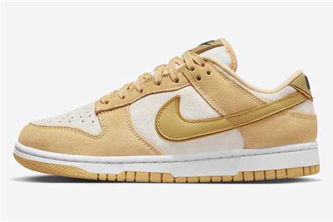 Nike Dunk Low Gold Suede Debuting This Spring