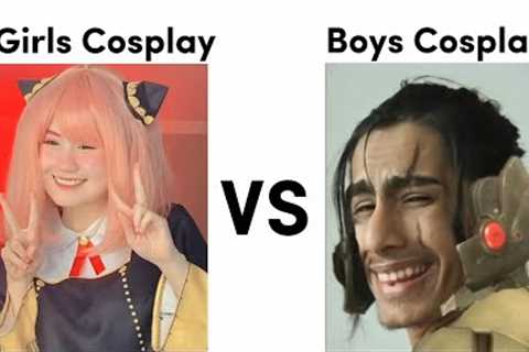 Girls vs Boys Cosplay (Metal Gear Rising)