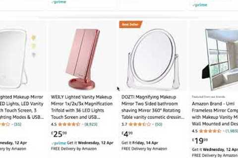 MIRRORS | AMAZON PRODUCT HUNTING AND SOURCING FOR FBA WHOLESALE ACCOUNTS | BEST SELLING PRODUCTS