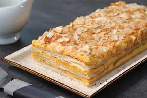 NAPOLEON CAKE Homemade recipe