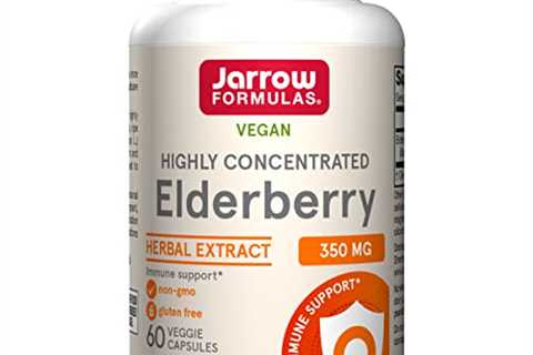 Jarrow Formulas, Elderberry Veggie Capsules, 350 mg, 60 Count