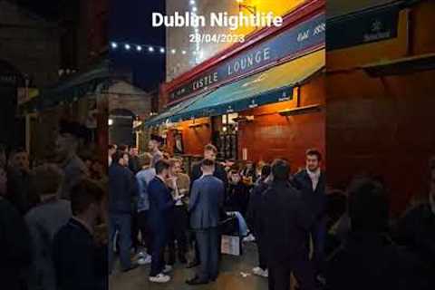 Dublin is buzzing tonight #ireland #irish #dublin #2023 #nightlife #irishpub #dance #irishmusic