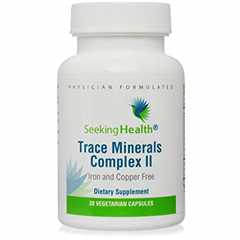 Seeking Health Trace Minerals Complex II, 30 Capsules, Iron and Copper Free, Iodine Supplement,..
