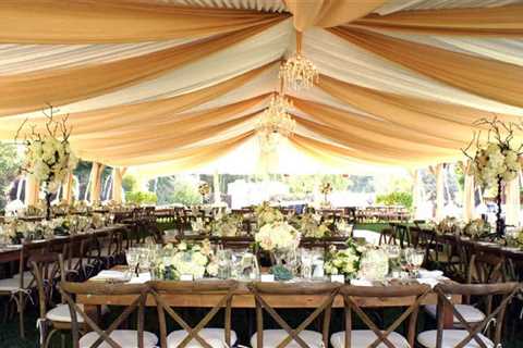 Wedding Tent Rental Tips for an Unforgettable Outdoor Celebration