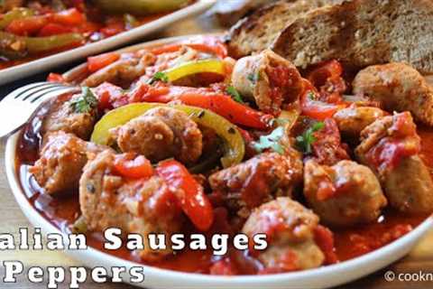 One Pan Italian Sausage and Peppers in 30 Minutes