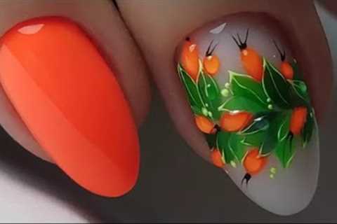 Orange Manicure 2023: Trendy Shades | Best Nail Art