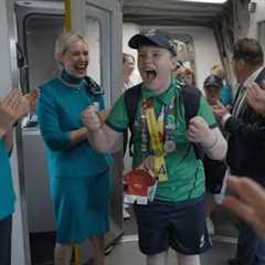 Welcome home Team Ireland! Special Olympics World Games | Aer Lingus