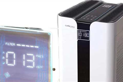 CleanForce MEGA1000 & CleanForce Rainbow H13 True HEPA Air Purifier