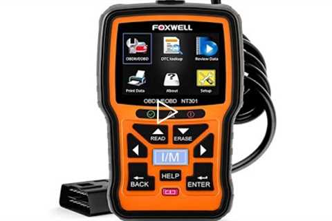 FOXWELL NT301 OBD2 Scanner Live Data Professional Mechanic OBDII