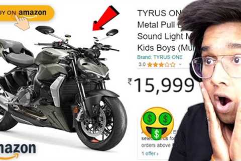 I BOUGHT THIS EXPENSIVE DUCATI SUPERBIKE FROM AMAZON😱