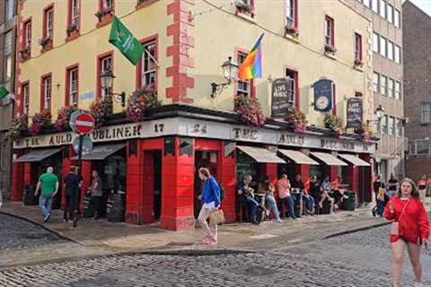 Quiet evening in Dublin after a severe flooding in parts of Dublin as ‘extremely intense’ rainfall