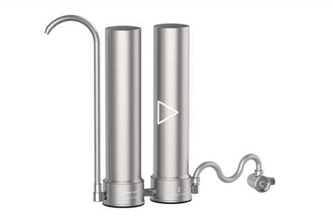 GLACIER FRESH Countertop Filter System, Stainless Steel Countertop Filter