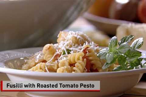 Fusilli with Roasted Tomato Pesto