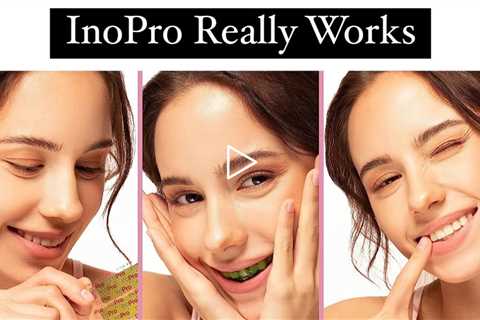 InoPro Teeth Whitening Strips - Peroxide Free Whitening Strips