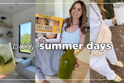 BUSY DAY VLOG | costco haul, field trip fun, and diy manicure