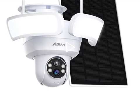 ANRAN F1 Pro 2K Solar Floodlight Security Camera