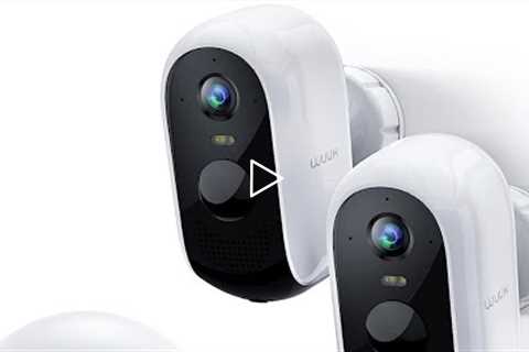 WUUK Wireless Security Camera System, Battery-powered Cameras for Outdoor/Indoor