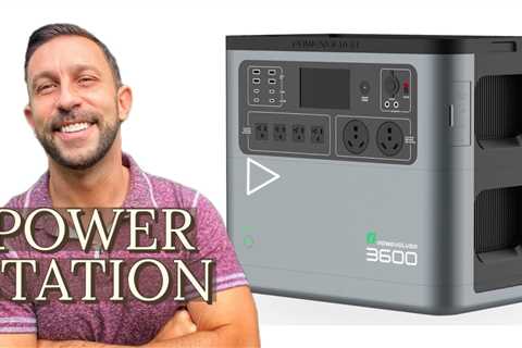 PowEvolver Brick 3600 Portable Power Station